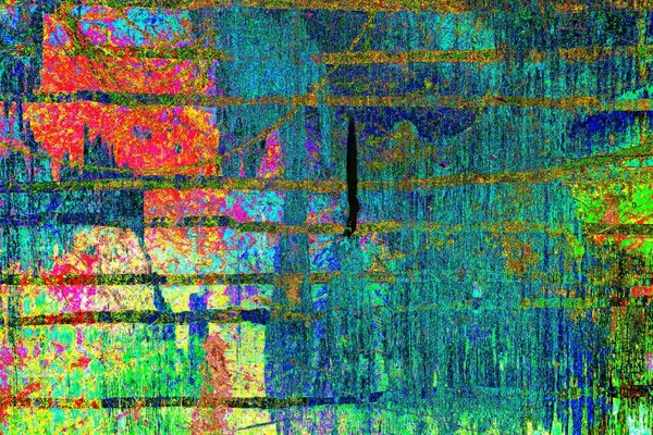 Çizik ve çatlaklarla metal doku