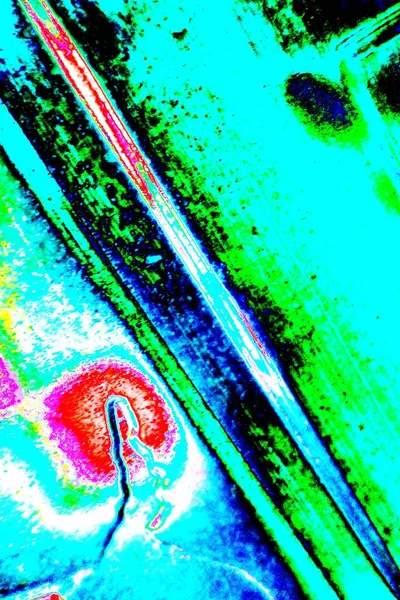 Karışık Renklerin Soyut Suluboya Paleti Arkaplan Vektör Illüstrasyonu — Stok fotoğraf