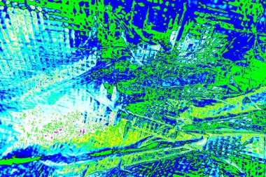 Kırışık kırmızı polietilen film dokusu