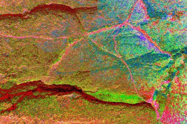 yaratıcı ve tasarım sanatı, kopyalama alanı duvar kağıdı, soyut renkli doku arkaplanı  