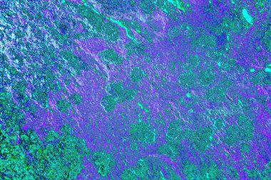 Çizik ve çatlaklarla metal doku