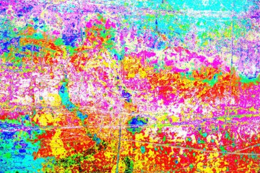 Duvar kağıdı için suluboya arka planının soyut renkli dokusu. Yaratıcı ve tasarım sanatı.