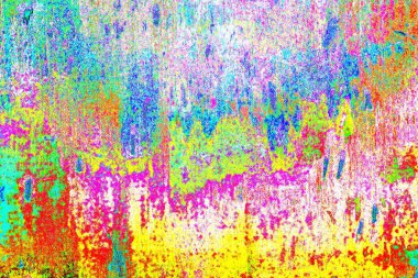 Karışık renklerin soyut suluboya paleti, arkaplan, vektör illüstrasyonu