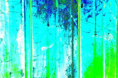 Çizik ve çatlaklarla metal doku