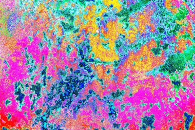 Karışık renklerin soyut suluboya paleti, arkaplan, vektör illüstrasyonu