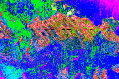 Soyut arkaplan renkli modern desen 