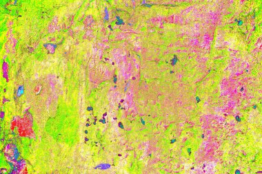 Yaratıcı ve tasarım sanatı, eski duvar dokusu. Duvar kağıdı için soyut renkli doku arkaplanı. 