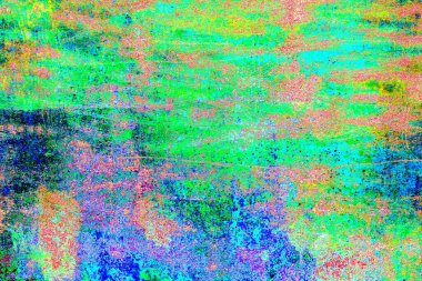 Soyut karıştırma renkleri suluboya paleti, arkaplan vektör illüstrasyonu