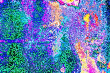 Karışık renklerin soyut suluboya paleti, arkaplan, vektör illüstrasyonu