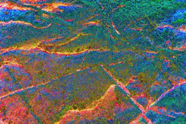 yaratıcı ve tasarım sanatı, kopyalama alanı duvar kağıdı, soyut renkli doku arkaplanı  