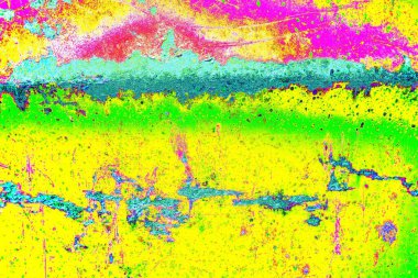 Çizik ve çatlaklarla metal doku