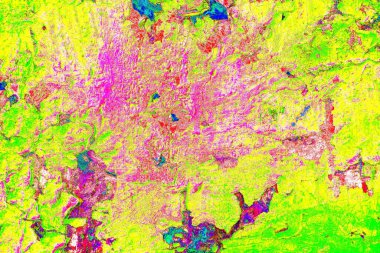 Yaratıcı ve tasarım sanatı, eski duvar dokusu. Duvar kağıdı için soyut renkli doku arkaplanı. 