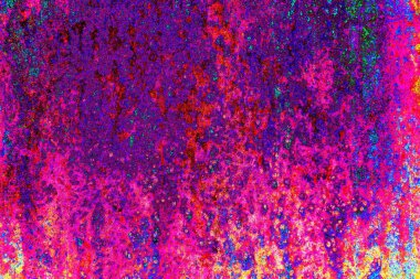 Çizik ve çatlaklarla metal doku