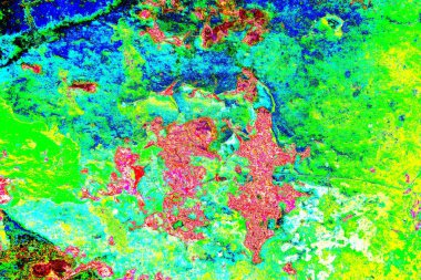 Duvar kağıdı için suluboya arka planının soyut renkli dokusu. Yaratıcı ve tasarım sanatı.