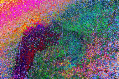 Çizik ve çatlaklarla metal doku