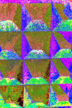 Yaratıcı ve tasarım sanatı, eski duvar dokusu. Duvar kağıdı için soyut renkli doku arkaplanı. 