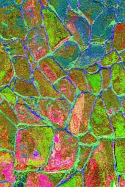 Arkaplan - Yığılmış Taş Duvar.