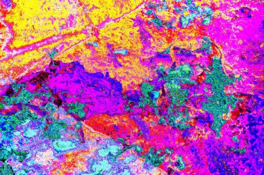 Yaratıcı ve tasarım sanatı, eski duvar dokusu. Duvar kağıdı için soyut renkli doku arkaplanı. 