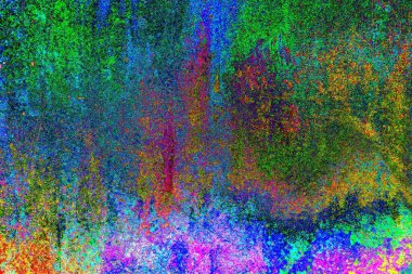 Çizik ve çatlaklarla metal doku.