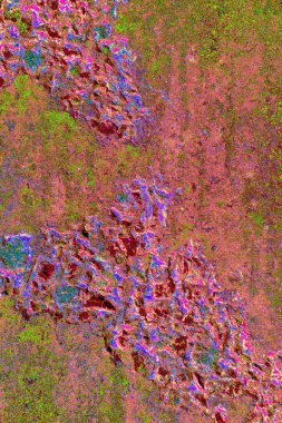 Yaratıcı ve tasarım sanatı, eski duvar dokusu. Duvar kağıdı için soyut renkli doku arkaplanı. 