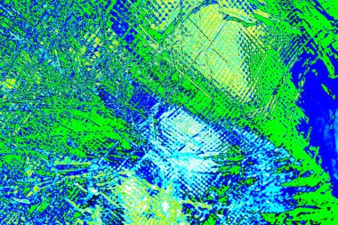 Kırışık kırmızı polietilen film dokusu