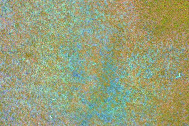 Mavi renklerin soyut suluboya paleti, karışık renk, arkaplan, vektör illüstrasyonu, bir renk karışımı