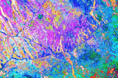 yaratıcı ve tasarım sanatı, kopyalama alanı duvar kağıdı, soyut renkli doku arkaplanı