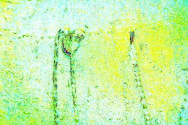 Metal boya dokusu ve arkaplan