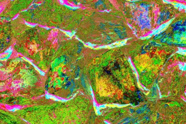 Arkaplan - Yığılmış Taş Duvar.