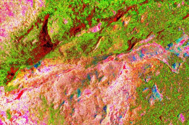 yaratıcı ve tasarım sanatı, kopyalama alanı duvar kağıdı, soyut renkli doku arkaplanı  