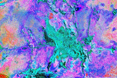 Çizik ve çatlaklarla metal doku