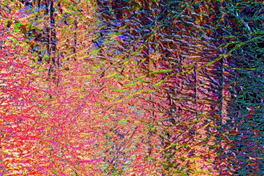 Kırışık plastik polietilen film dokusu