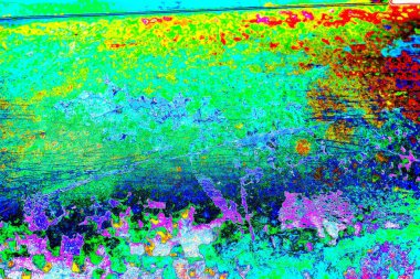 Karışık renklerin soyut suluboya paleti, arkaplan, vektör illüstrasyonu