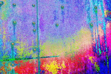 Yaratıcı ve tasarım sanatı, eski duvar dokusu. Duvar kağıdı için soyut renkli doku arkaplanı. 