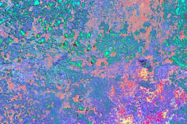 Çizik ve çatlaklarla metal doku