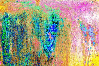 Soyut karıştırma renkleri suluboya paleti, arkaplan vektör illüstrasyonu