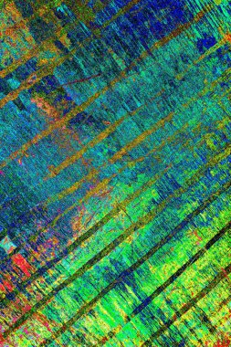 Çizik ve çatlaklarla metal doku