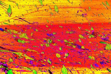 Çizik ve çatlaklarla metal doku