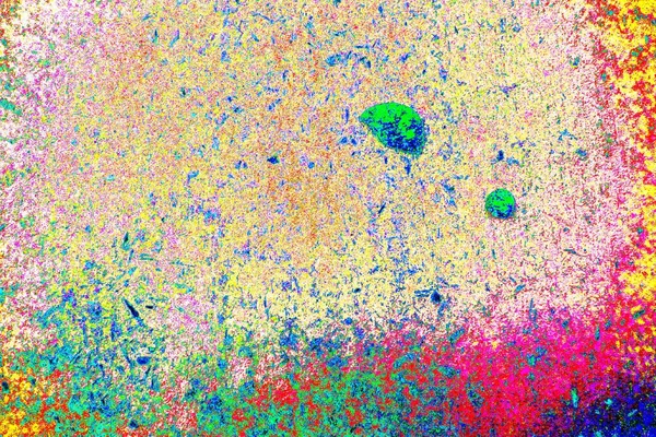 Karışık renklerin soyut suluboya paleti, arkaplan, vektör illüstrasyonu