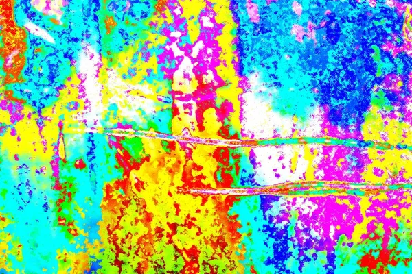 Karışık renklerin soyut suluboya paleti, arkaplan, vektör illüstrasyonu