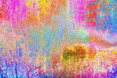 Çizik ve çatlaklarla metal doku.