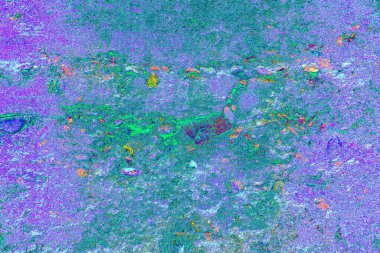 Karışık renklerin soyut suluboya paleti, arkaplan, vektör illüstrasyonu