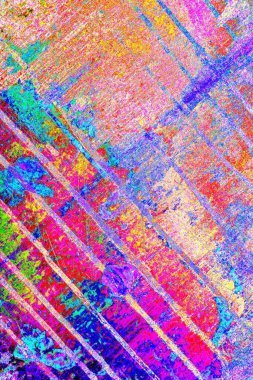 Çizik ve çatlaklarla metal doku