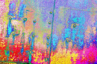 Yaratıcı ve tasarım sanatı, eski duvar dokusu. Duvar kağıdı için soyut renkli doku arkaplanı. 