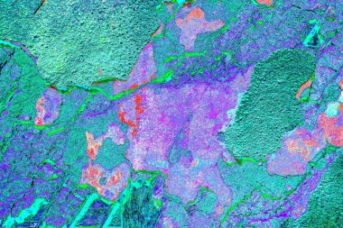 Yaratıcı ve tasarım sanatı, eski duvar dokusu. Duvar kağıdı için soyut renkli doku arkaplanı. 