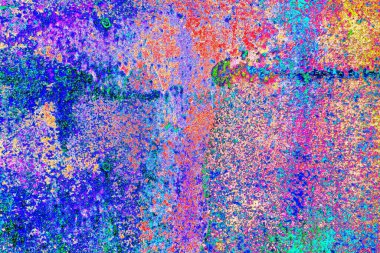 Soyut karıştırma renkleri suluboya paleti, arkaplan vektör illüstrasyonu