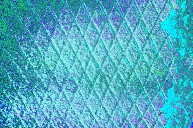 Çizik ve çatlaklarla metal doku