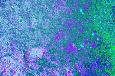 Çizik ve çatlaklarla metal doku