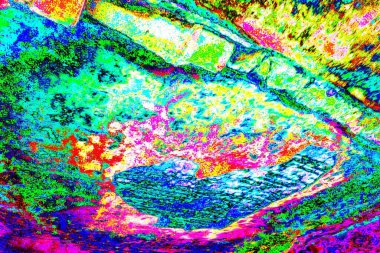 yaratıcı ve tasarım sanatı, kopyalama alanı duvar kağıdı, soyut renkli doku arkaplanı