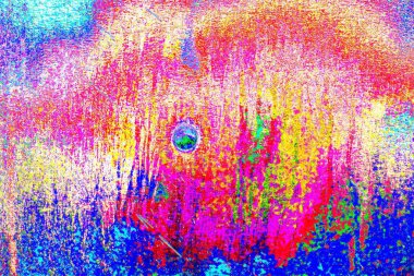 Duvar kağıdı için suluboya arka planının soyut renkli dokusu. Yaratıcı ve tasarım sanatı.